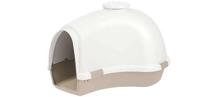 IRIS Igloo Dog House with Durable Plastic Construction