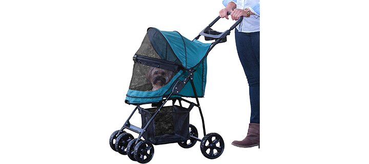 Pet Gear Happy Trails Stroller with No Zip Entry