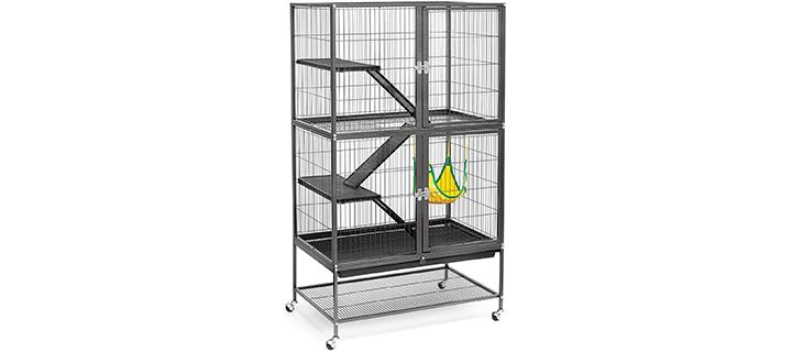 Prevue Hendryx Black Cage for Chinchillas