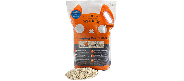 Rufus & Coco Ammonia-Free Flushable Cat Litter