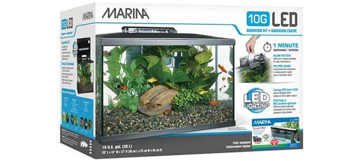 Marina Three-Stage Filtration Aquarium Kit